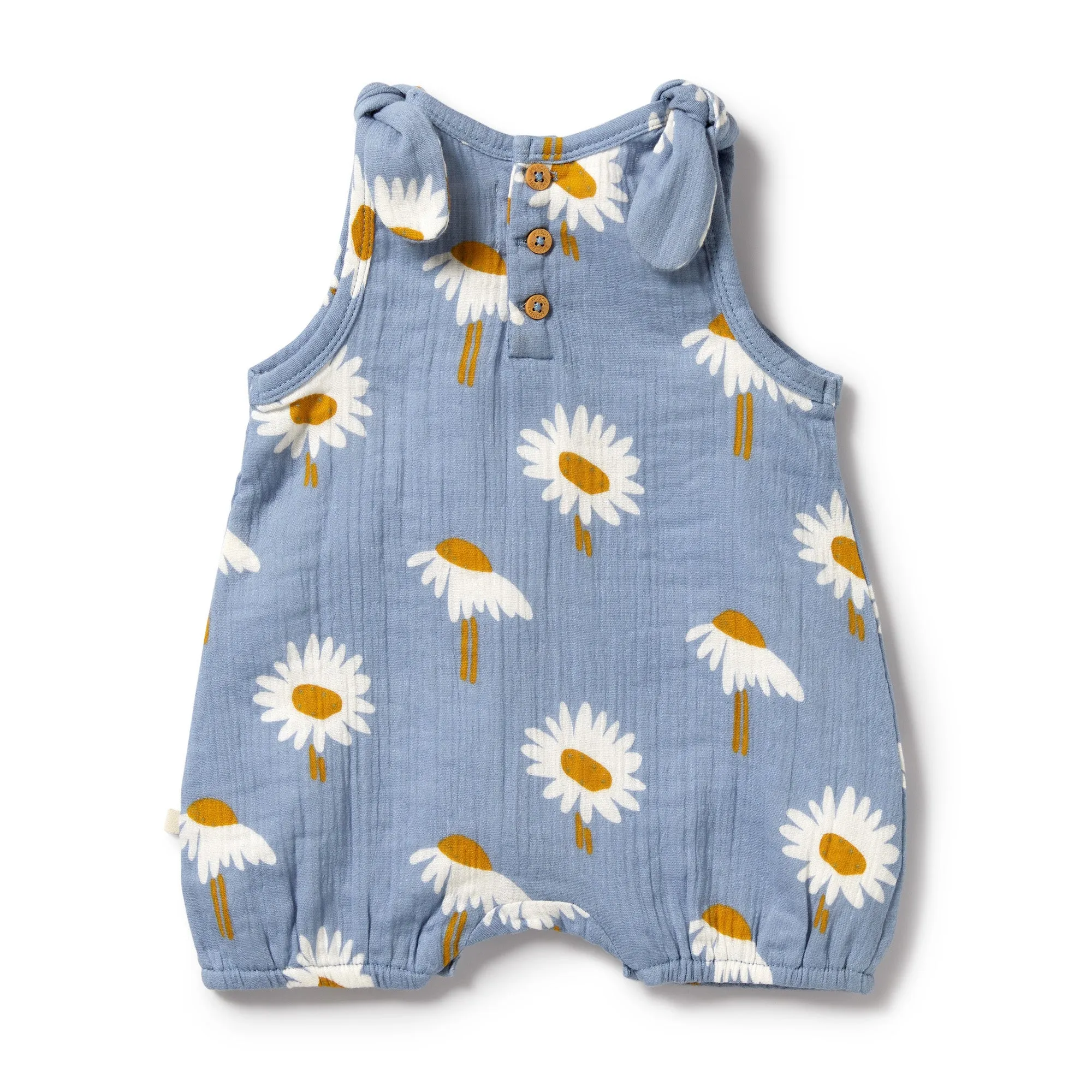 Organic Daisy Floral Romper