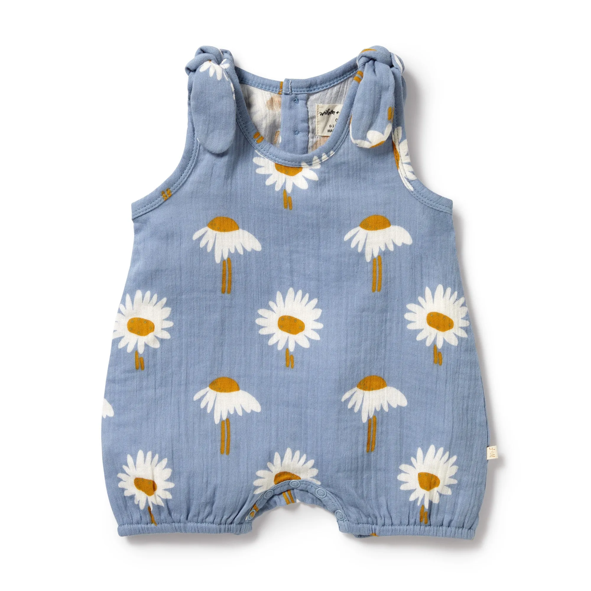 Organic Daisy Floral Romper