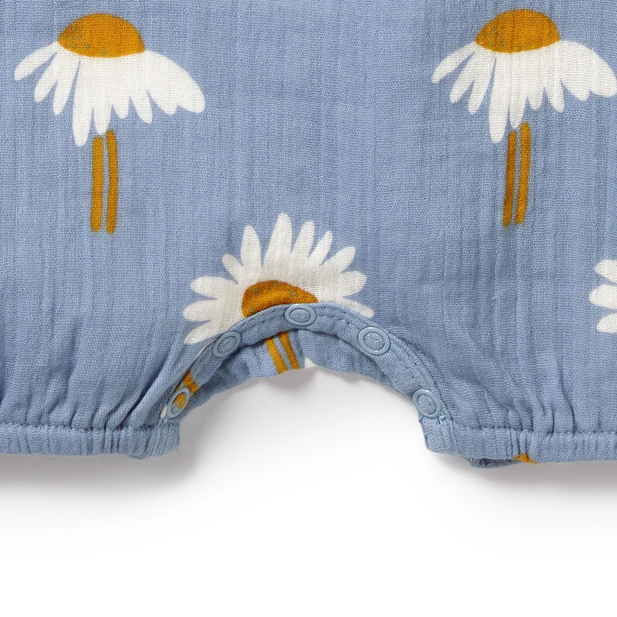 Organic Daisy Floral Romper