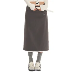 Pencil Skirt In Gray