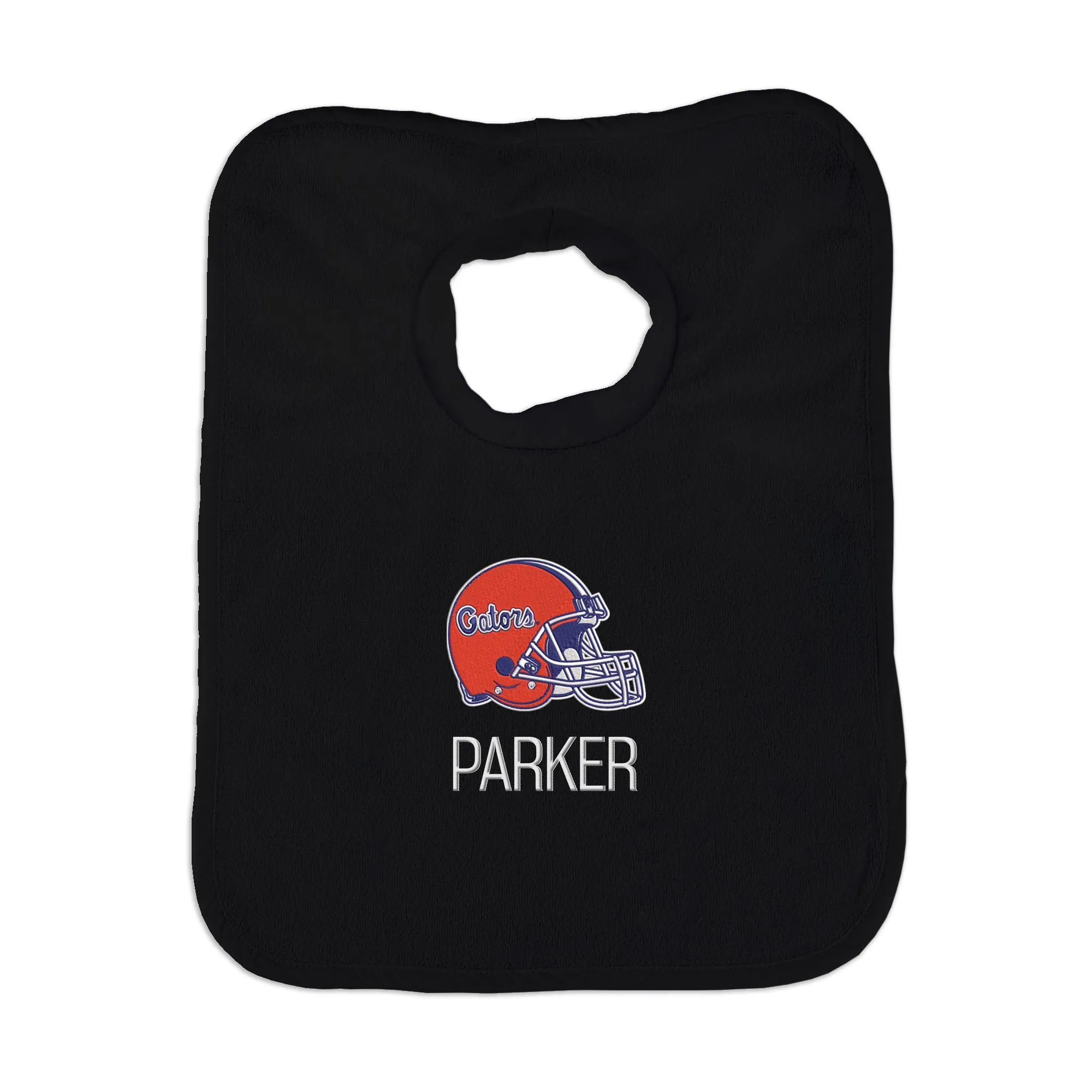 Personalized Florida Gators Helmet Bib