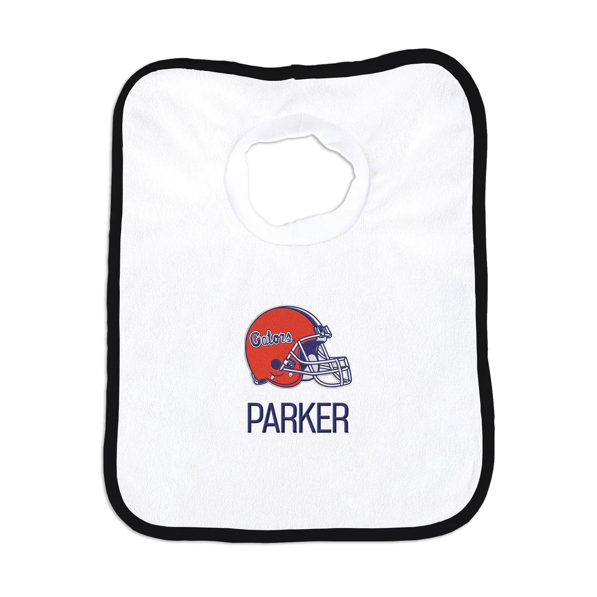 Personalized Florida Gators Helmet Bib
