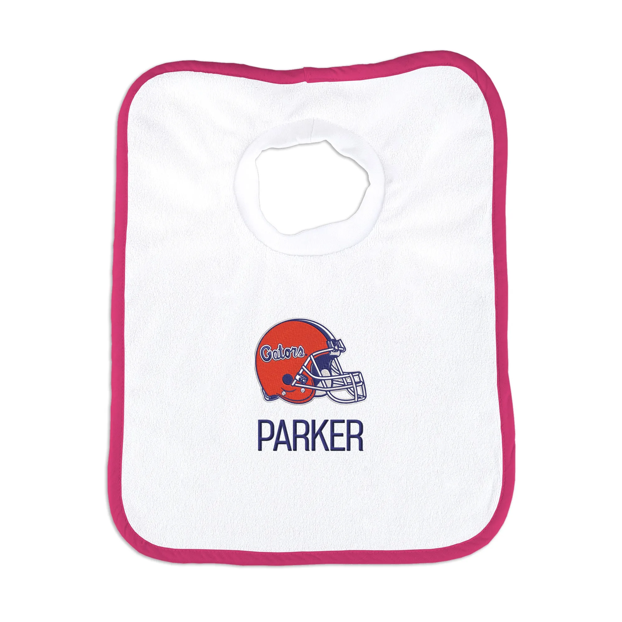 Personalized Florida Gators Helmet Bib
