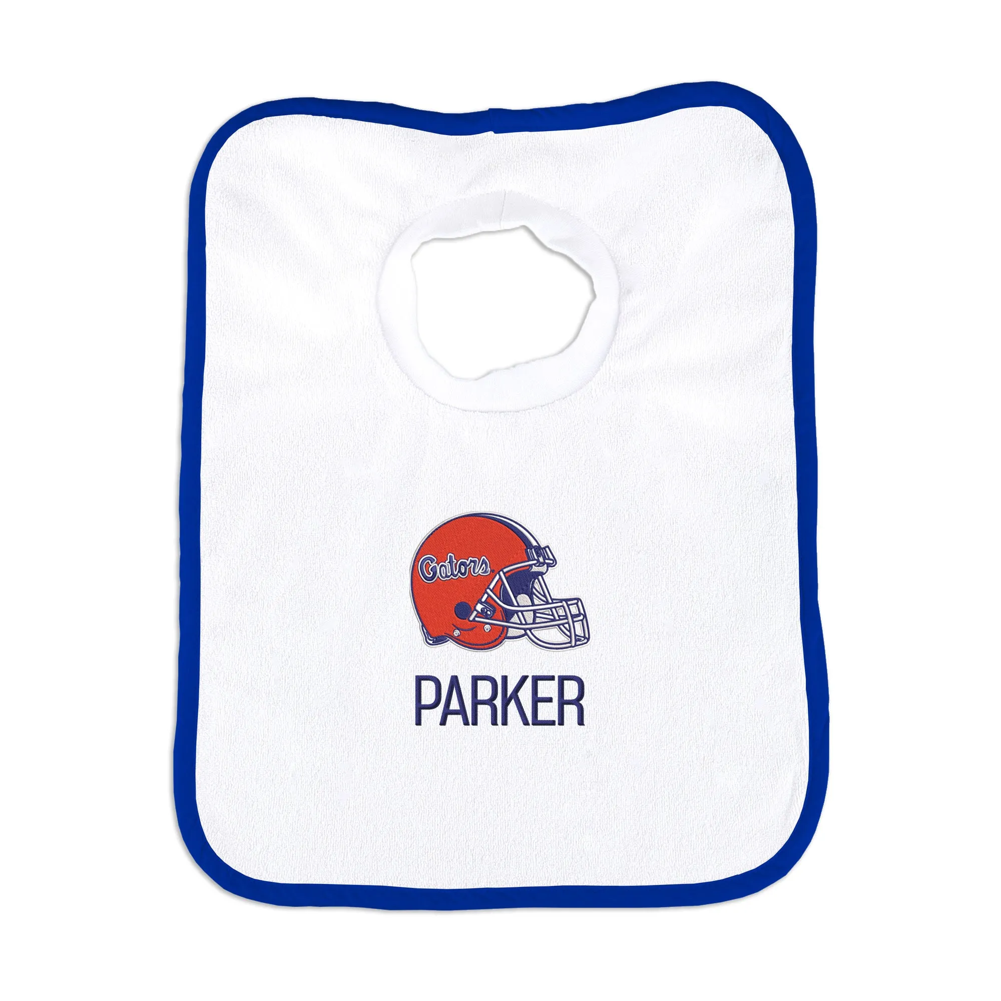 Personalized Florida Gators Helmet Bib