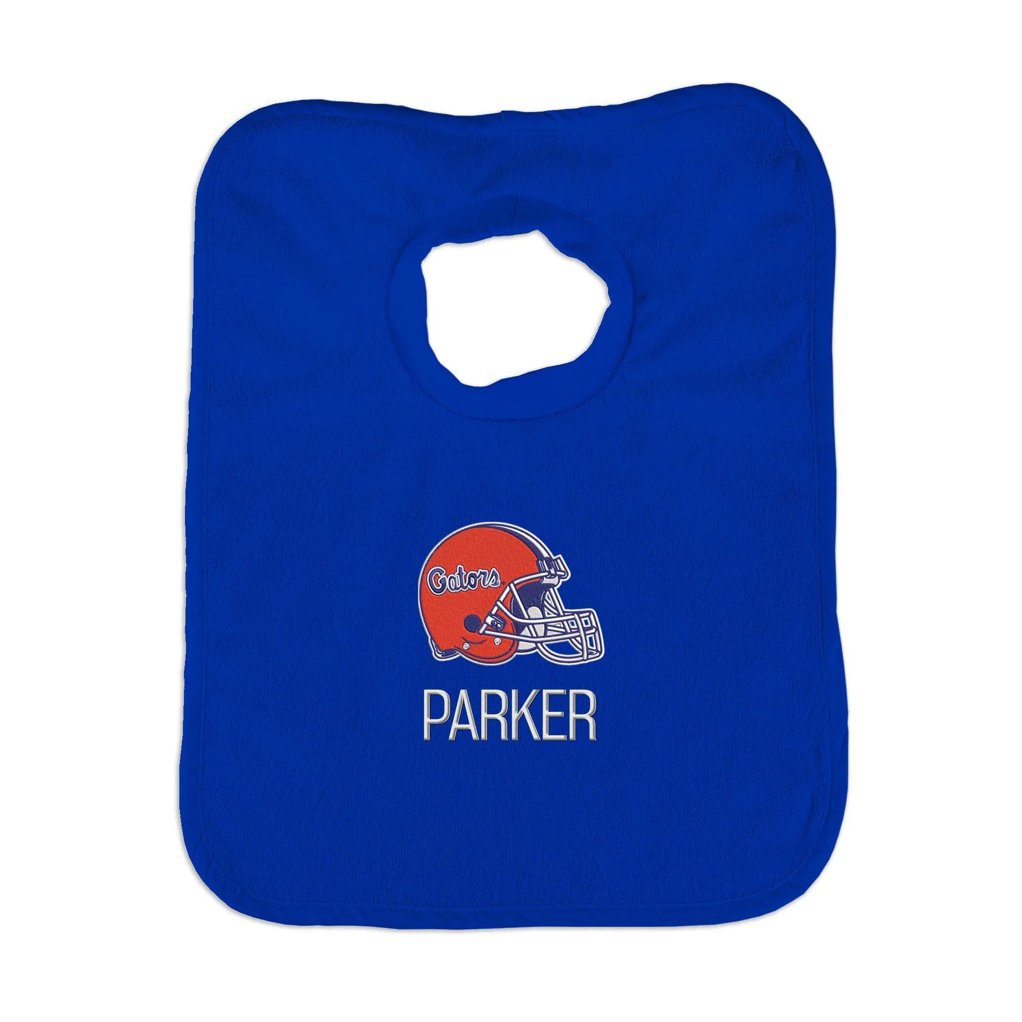 Personalized Florida Gators Helmet Bib