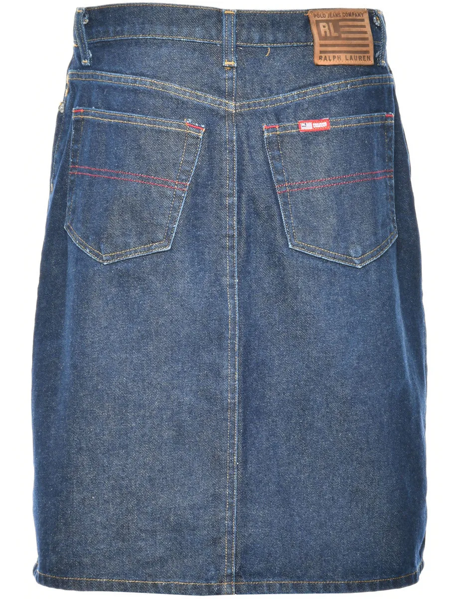 Ralph Lauren 1990s Denim Skirt - M