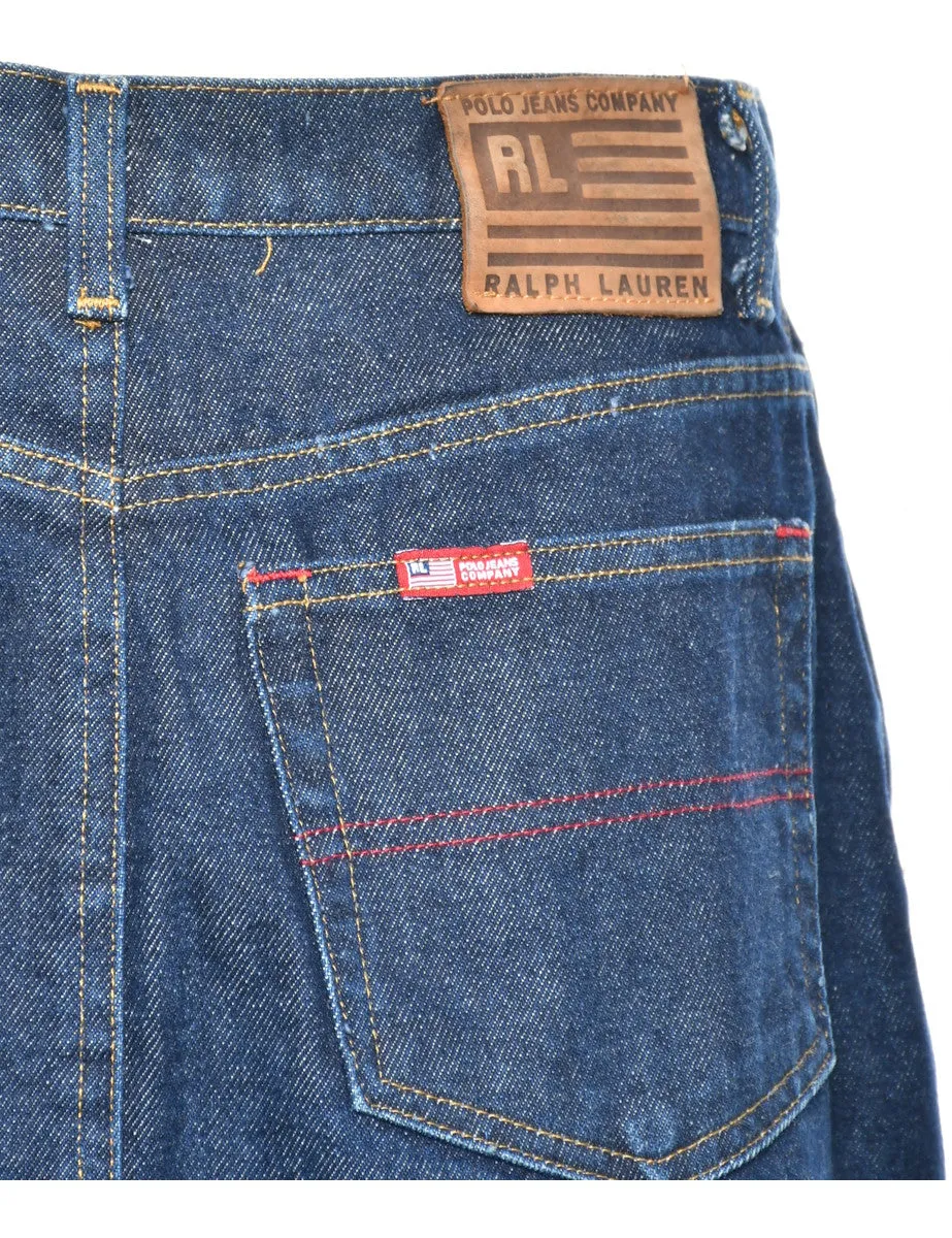 Ralph Lauren 1990s Denim Skirt - M
