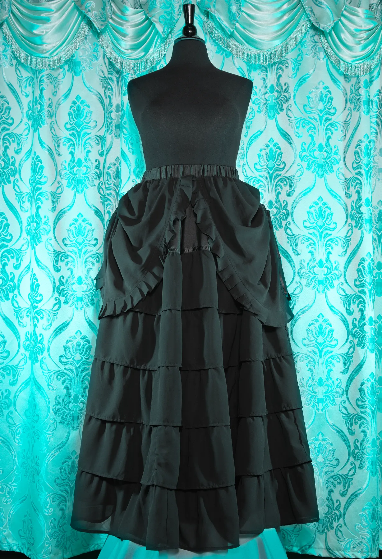 Raven Bustle Skirt