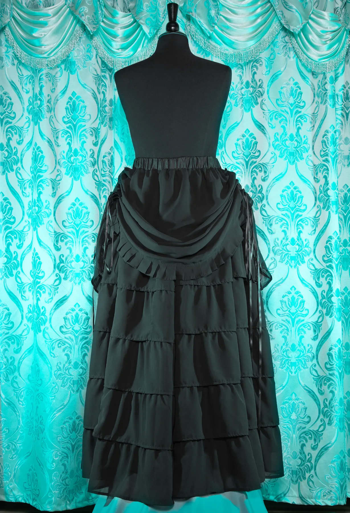 Raven Bustle Skirt