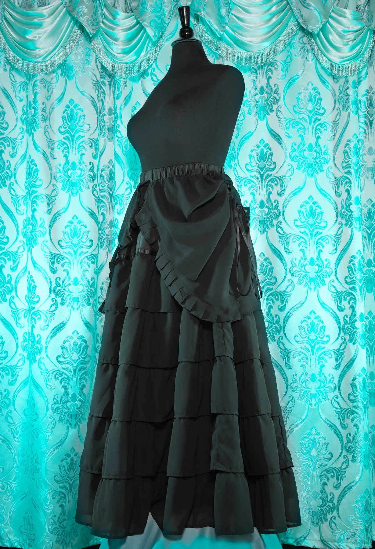 Raven Bustle Skirt