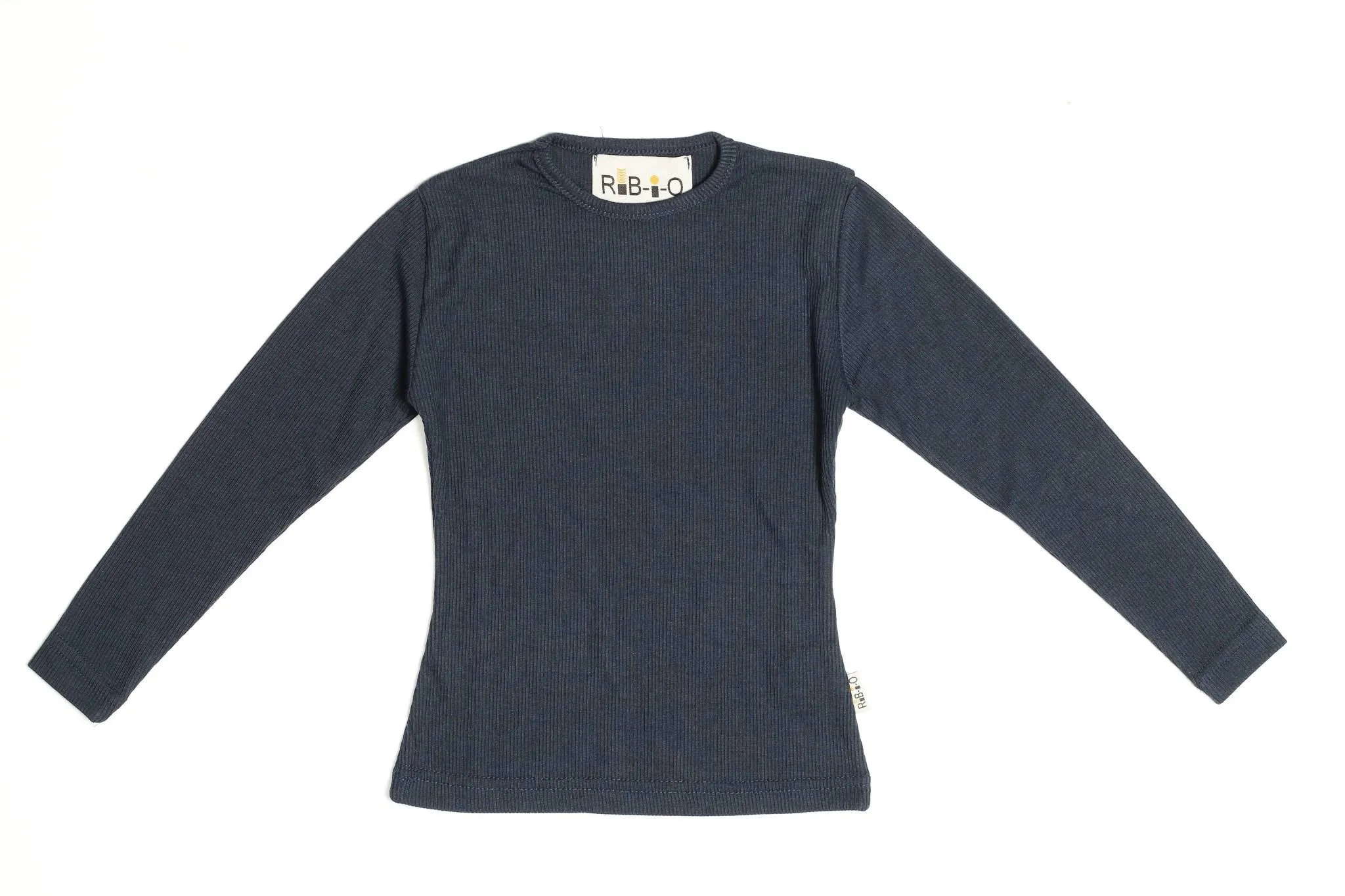 Ribio Girls Ribbed T-shirt Long Sleeve