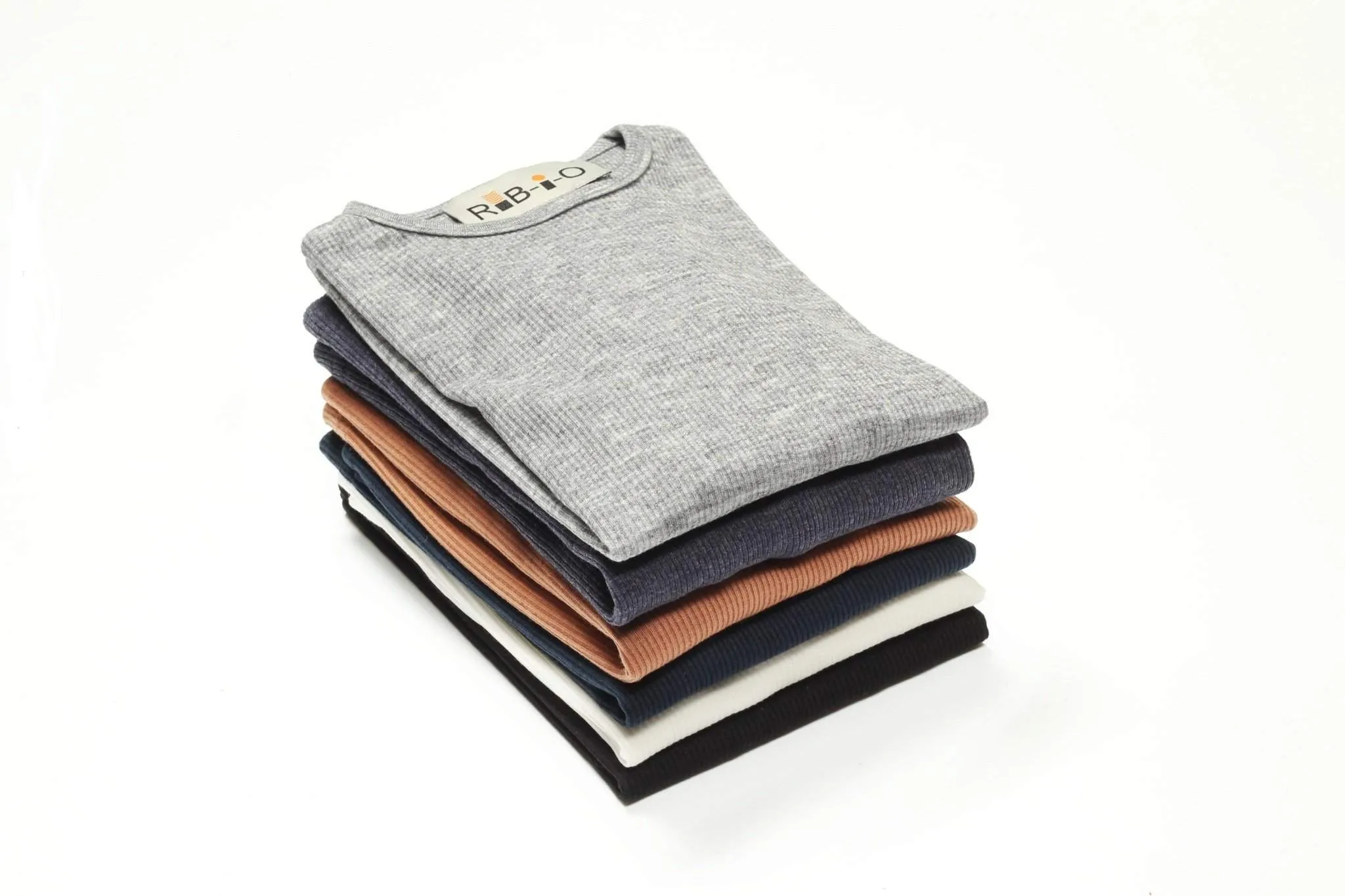 Ribio Girls Ribbed T-shirt Long Sleeve