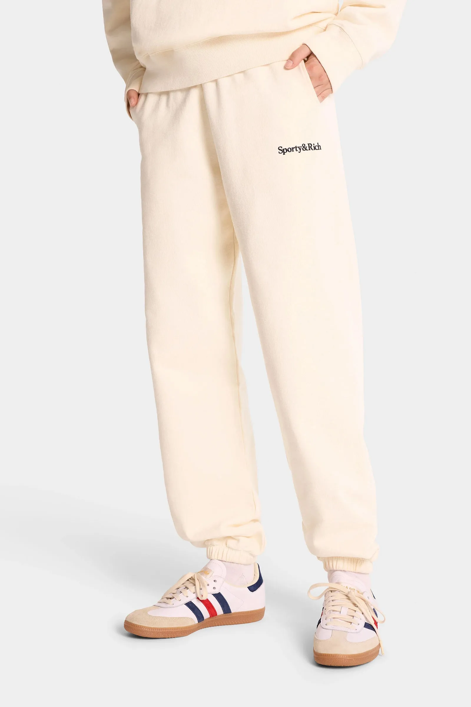 Serif Logo Sweatpant