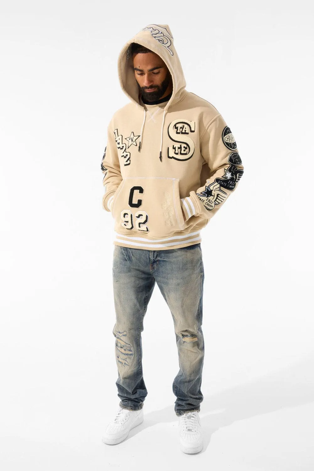 State Champs Pullover Hoodie (Vintage Khaki)