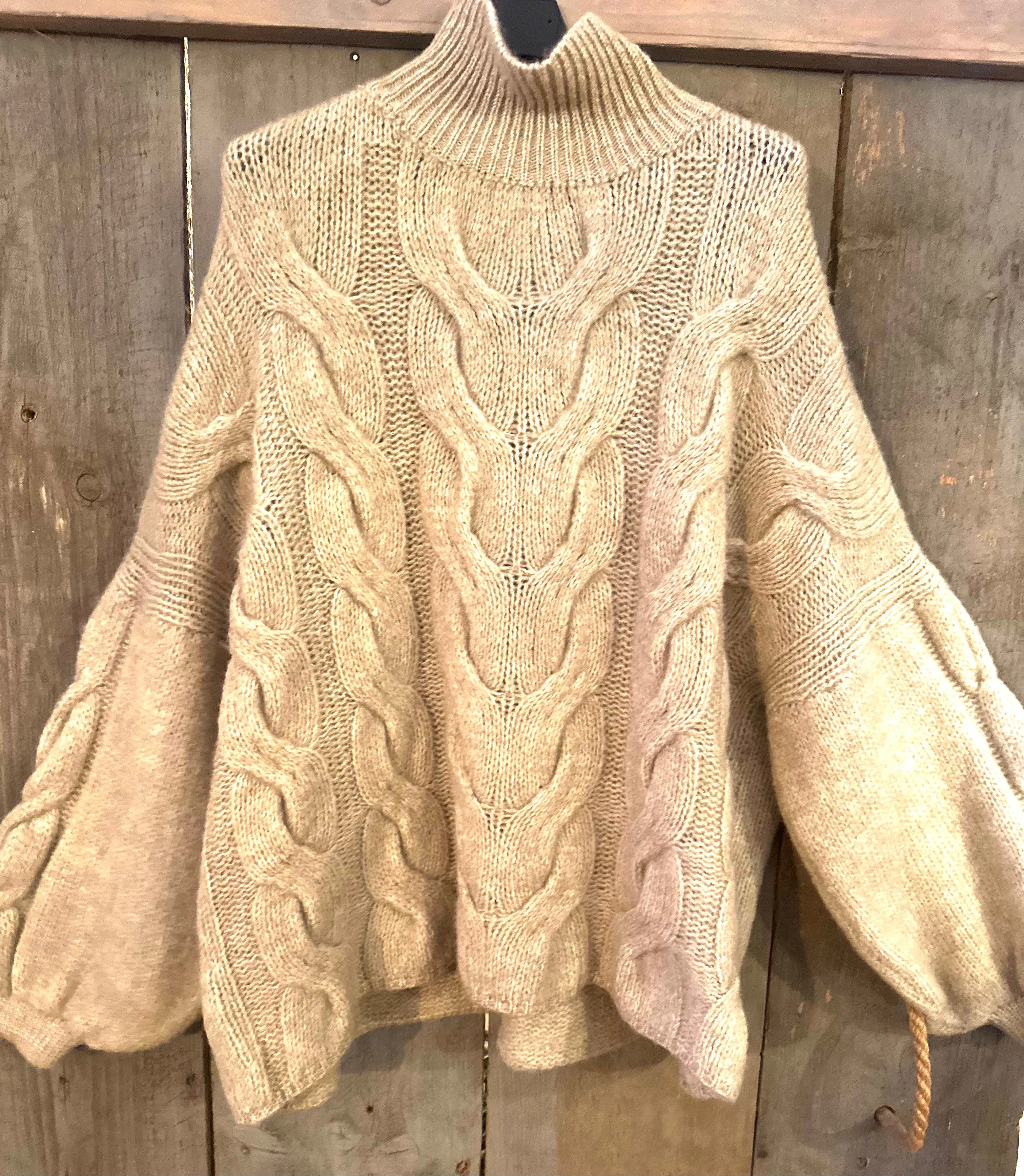 Stehkragen Pullover