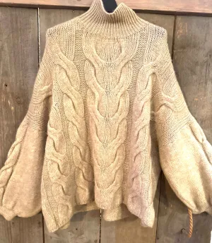 Stehkragen Pullover