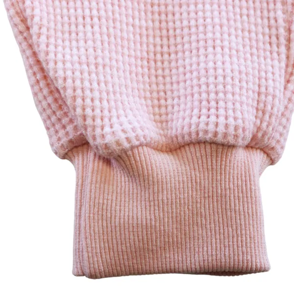 Teddy Hooded Loungewear Set - Pink