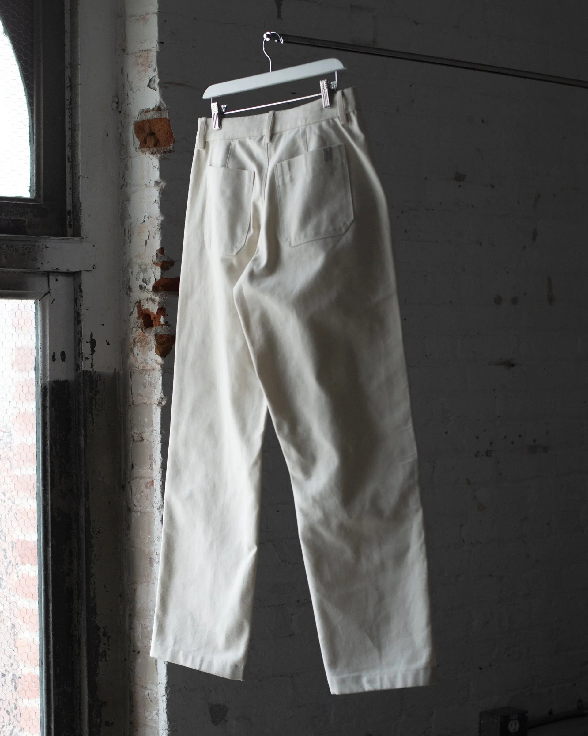 The Womens Mid-Rise Canvas Work Pant