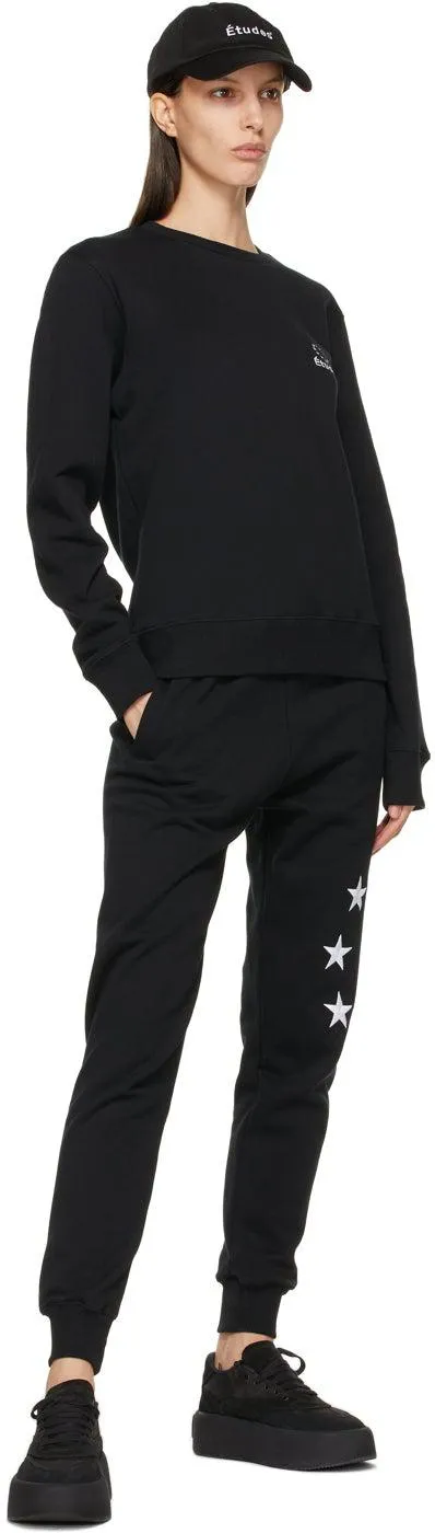 Ã‰tudes Black Klein Europa Logo Sweatshirt