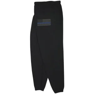 USA Flag Thin Blue Line Sweatpants