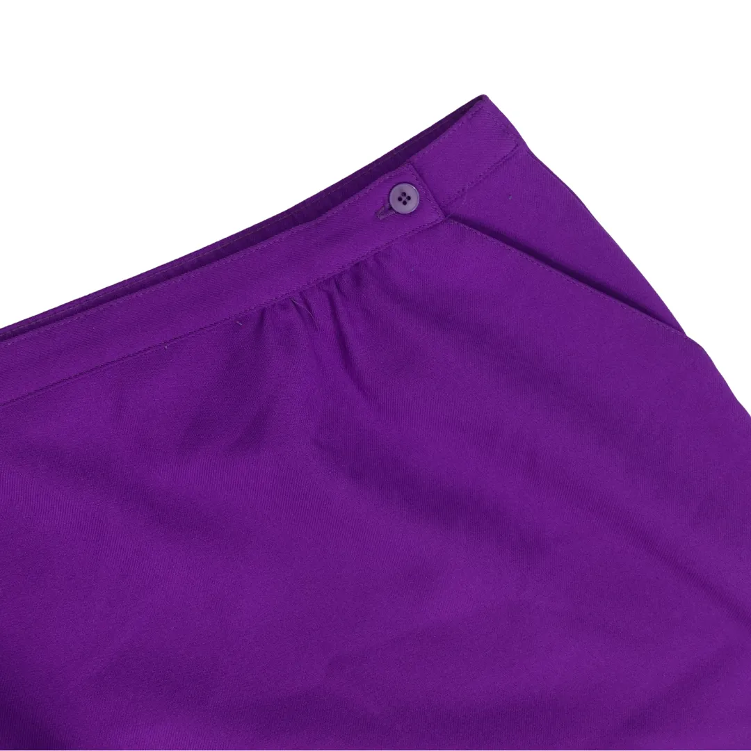Vintage Purple Pencil Skirt