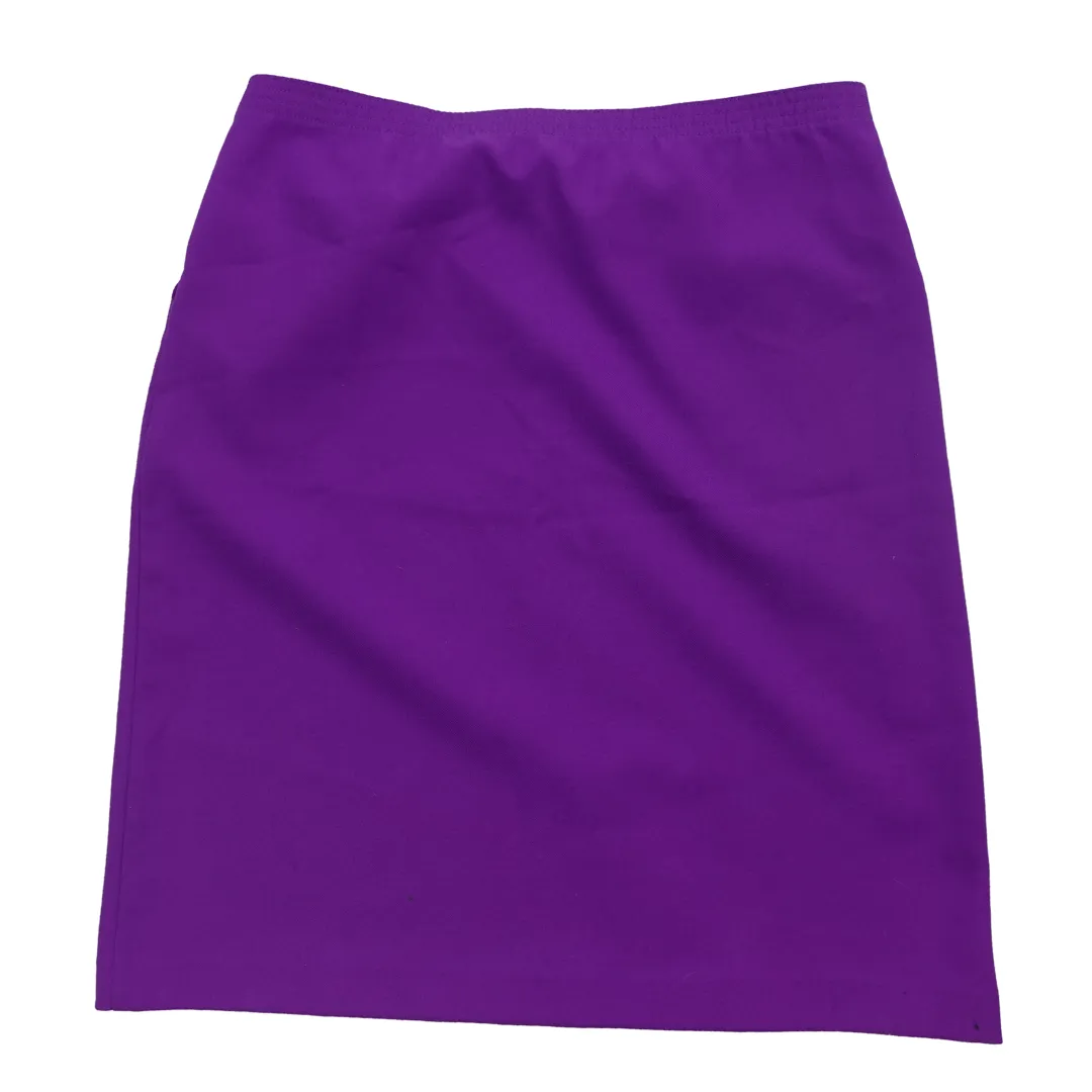 Vintage Purple Pencil Skirt