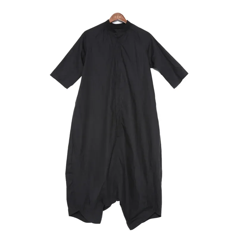 Women's Comfortable Chic Black Oversized Jumpsuit