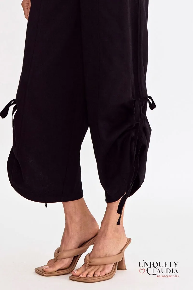 Yara Round Neck Sleeveless Jumpsuit
