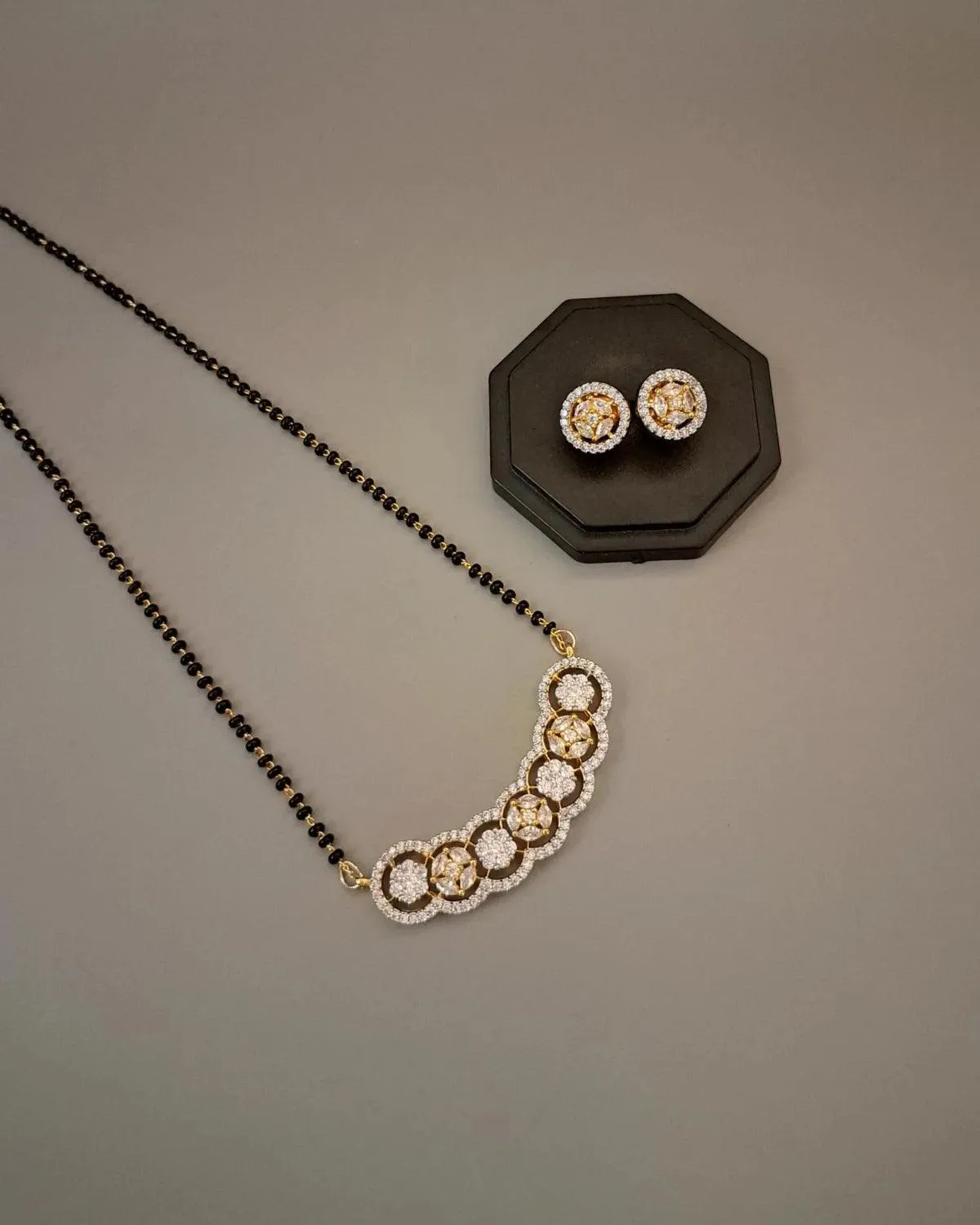 Zevarly Trishaangini Designer Mangalsutra Set
